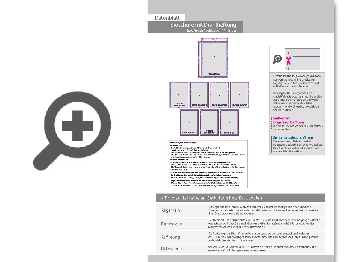 Product Bild hochwertige_brosch__re_mit_drahtheftung__36-seitig__freie_gr____e_(rechteckig)__4_4-farbig_bedruckt