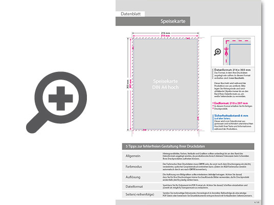 Product Bild speisekarte_mit_3-fach_drahtheftung__endformat_din_a4__32-seitig