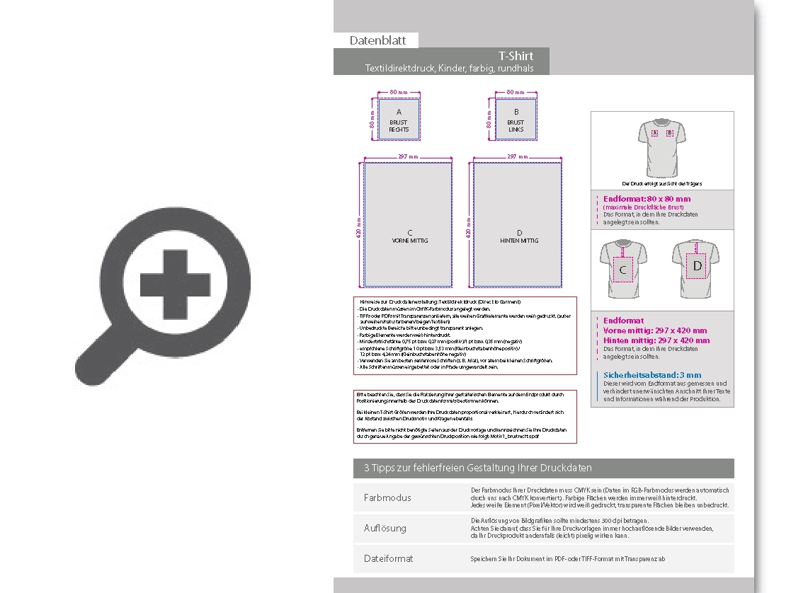 Product Bild t-shirt_kinder_farbig__premium_-_mit_zwei_druckpositionen_(vorne_&_hinten)